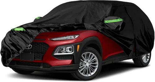 Vista 9 de Fundas impermeables para automóvil de repuesto para Hyundai Elantra 2006-2025, 6 capas para todo tipo de clima, ajuste personalizado, con puerta