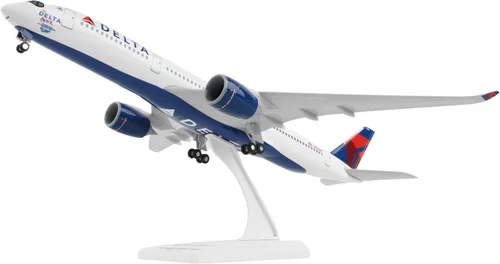 Vista 10 de Skymarks Daron Delta A350 The Delta Spirit 1/200 con engranaje (SKR1078)