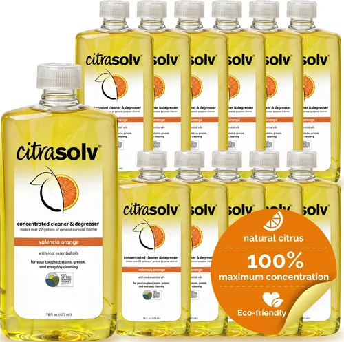 Vista 15 de Citra Solv Limpiador y Desengrasante Concentrado, Desodorizante, Hogar y Exterior, Removedor de Adhesivos, Diluyente de Pintura, Aceite Natural