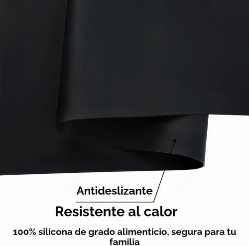 Vista 7 de Tapetes de silicona de grado alimenticio para encimera de cocina, tapete protector de encimera, resistente al calor, tapete para freidora de aire
