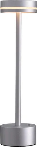 Vista 10 de PUSU Juego de lámparas de mesa inalámbricas de 2 unidades, lámpara de escritorio LED portátil con batería, luces de mesa de 3 niveles de brillo