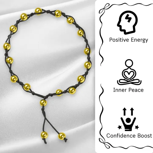 Vista 156 de Amazing Gemstone Crystal Anklet Ankle Bracelets for Women - Waterproof Beaded Healing Crystal Anklets, Plus Size Chakra Gemstone Bead Anklet