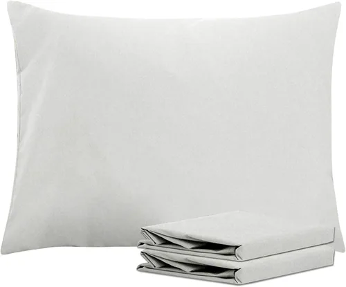 Vista 101 de NTBAY Juego de fundas de almohada estándar, paquete de 2 fundas de almohada de microfibra cepillada de 20 x 26 pulgadas, suaves, sin arrugas Aqua