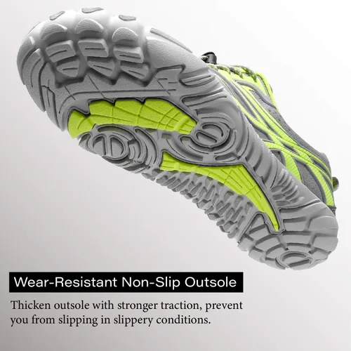 Vista 6 de L-RUN Athletic Water Hiking Shoes Beach Sports Shoes for Swim Toe Shoes Women Men