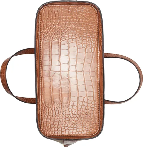 Vista 3 de Calvin Klein Statement Series Lock Daytonna - Bolso de cuero con cremallera superior