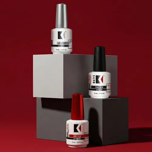Vista 6 de KUPA GelFinity - Capa base de gel, enlace adhesivo superior para esmalte de uñas de larga duración, base profesional de inmersión UV/LED, 0.5 onzas
