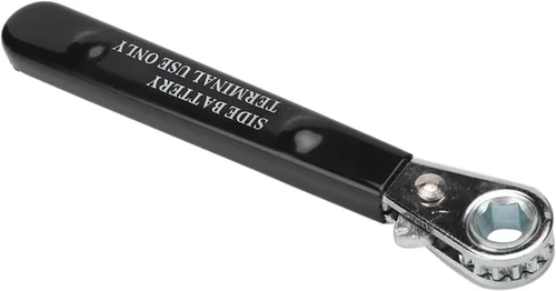 Vista 7 de Llave de batería de terminal lateral de 5/16 pulgadas, herramienta de trinquete de 6 puntos con mango aislado para reparación de automóviles, se