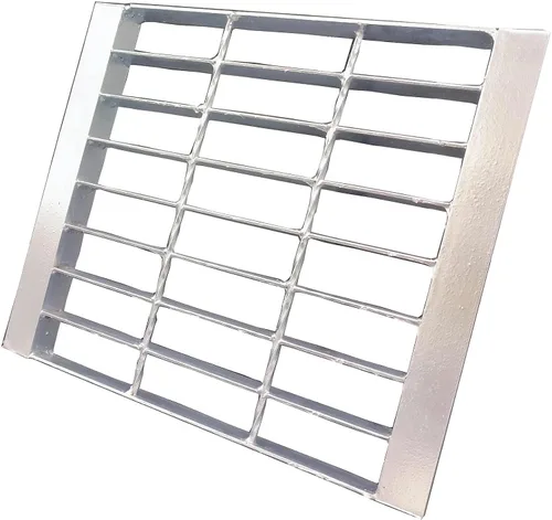 Vista 27 de Rejilla de Drenaje de Acero Galvanizado 9x9 pulgadas para Cuenca de Captura NDS, Rejilla de Drenaje para Calle de 8.9x8.9 Pulgadas de Clase B