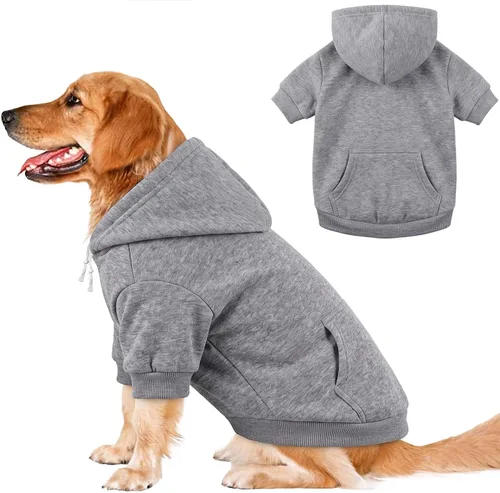 Vista 13 de Dog Sweaters for Small Dogs, Dog Hoodie Apparel Sweatshirt Clothes Negro