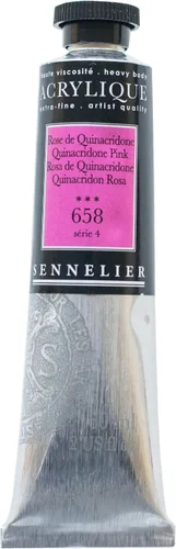 Vista 54 de Sennelier Extra-Fine Artists' Acrílico, 2.0 fl oz, Anthraquinone Blue S5, 2.02 Fl Oz (Paquete de 1)