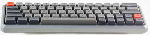 Vista 5 de Clack Teclado mecánico de aluminio macizo - Interruptores Cherry MX Brown - Intercambiable en caliente - GK64, gris