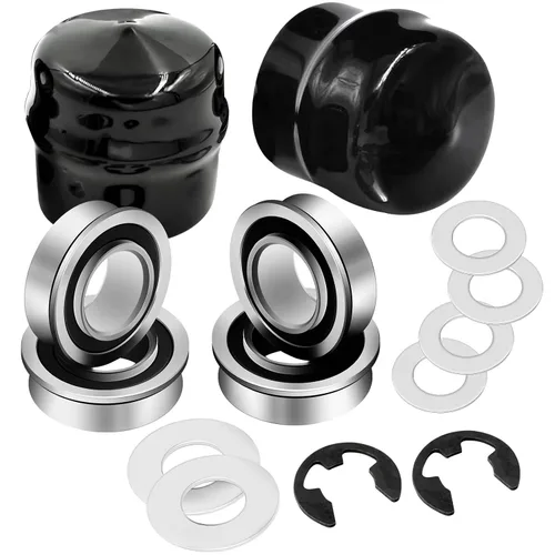 Vista 8 de 9040H Kit de conversión de buje de rueda delantera a rodamiento compatible con Craftsman, Poulan, Husqvarna, Jonsered, Murray cortacésped compatible