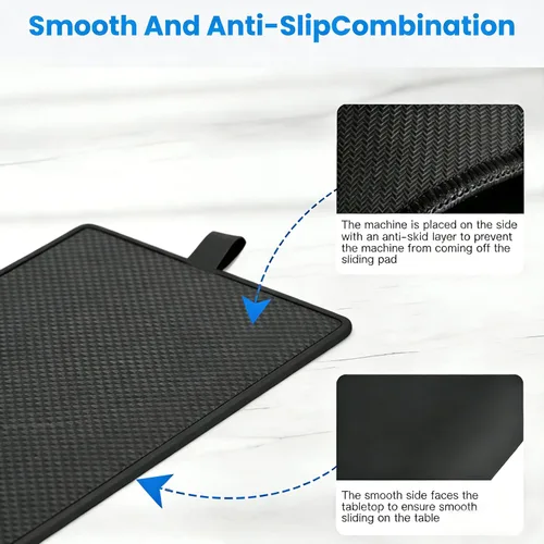 Vista 6 de Alfombrilla deslizante para Ninja SLUSHi Max XXL Tamaño de fiesta Smart Frozen Bebida, compatible con Ninja SLUSHi FS605/FS605SG/FS605/FS605/FS601