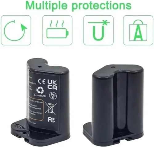Vista 4 de Batería recargable de iones de litio de 10.8 V 3000 mAh compatible con iRobot Braava Jet M6 Pack Ultimate Robot Mop modelo ABL-C/M6 (3200 mAh)