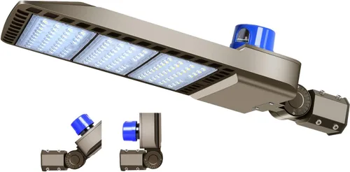 Vista 11 de ledmo Luz LED de estacionamiento de 100 W/120 W/150 W, 22500 lm, súper brillante, regulable, para exteriores, con sensor 3 en 1 con fotocélula