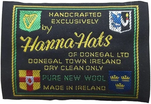 Vista 2 de Hanna Hats Gorra tradicional de tweed irlandés de ocho piezas. Gorra unisex Newsboy. Corona de botones y forro de tafetán. 100% fabricado en Irlanda.