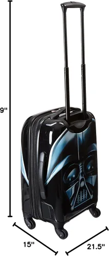 Vista 8 de American Tourister Star Wars - Maleta rígida con ruedas giratorias., Darth Vader), 65777-4572