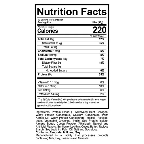 Vista 2 de REDCON1 MRE Barras de proteína de masa de galletas con chispas de chocolate, 12 barras de aperitivos para desayuno o después del entrenamiento 12
