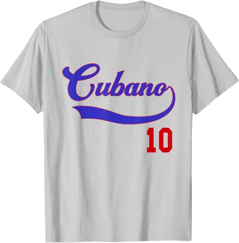 Vista 18 de Camiseta de hombre Cubano de Béisbol con argot Asere Cubano Cuba, Blanco, S