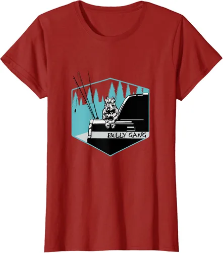 Vista 69 de Camiseta American Bully Gang, Negro