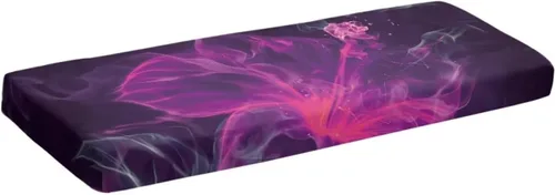 Vista 30 de Cubierta antipolvo para teclado de piano de llama, cubierta protectora de teclado de música elástica para pianos eléctricos digitales