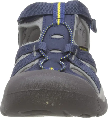 Vista 2 de KEEN Venice H2 - Sandalias de agua para niños con puntera cerrada, azul
