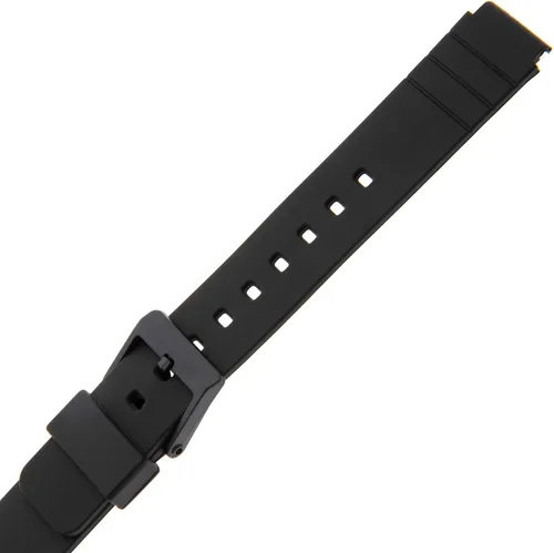 Vista 3 de Gilden 017300 - Correa de poliuretano negro extralarga 0866in compatible con relojes Seiko Diver