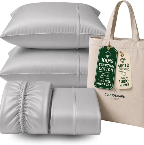 Vista 76 de CLOUDSCAPE LINEN Sábanas de cama individuales de lujo 100% algodón egipcio 01. blanco