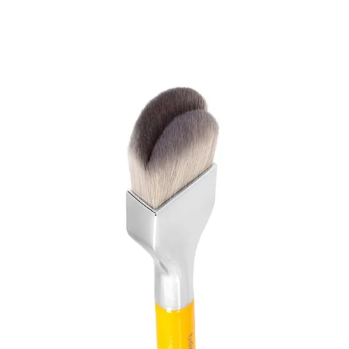 Vista 6 de Bdellium Tools Studio Series 952 - Brocha de maquillaje profesional, pequeña y redondeada, doble cúpula con fibras sintéticas suaves