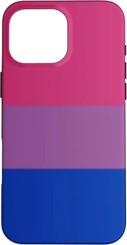 Vista 19 de Funda de colores de la bandera del orgullo bisexual para iPhone 16