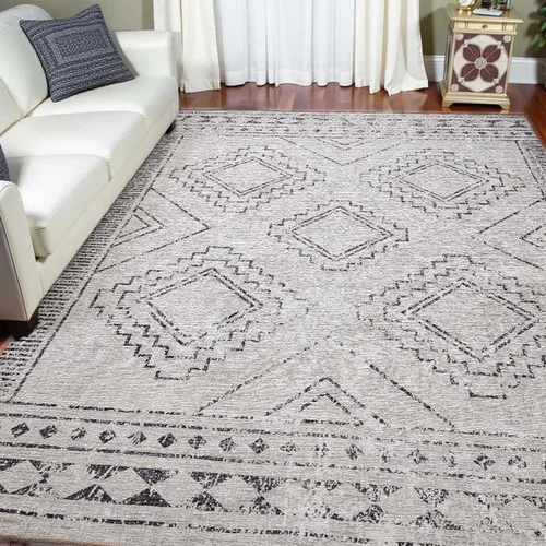 Vista 36 de ILANGO Alfombras de Área de Yute para Exteriores, Alfombras Tejidas Lavables para Patio 5'x7', Alfombras Naturales de Estilo Rústico para Áreas