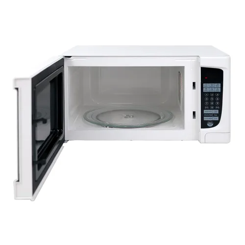 Vista 5 de Avanti MO1450TW Horno microondas compacto de 1000 vatios con 9 ajustes de cocción preestablecidos, descongelación de velocidad, panel de control