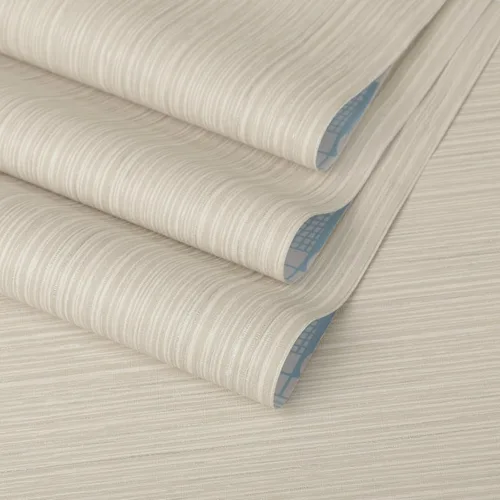 Vista 16 de TANONE Papel de Contacto Despegar y Pegar (15.8in x 197in), Papel Tapiz de Tela de Hierba Autoadhesivo Removible, Papel de Pared de Tela de Lino