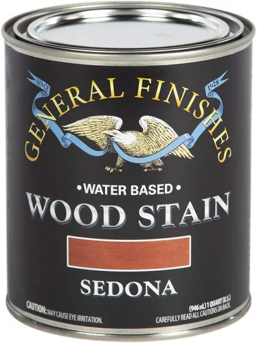 Vista 7 de General Finishes - Tinte para madera a base de agua, 1 cuarto de galón, cereza negra