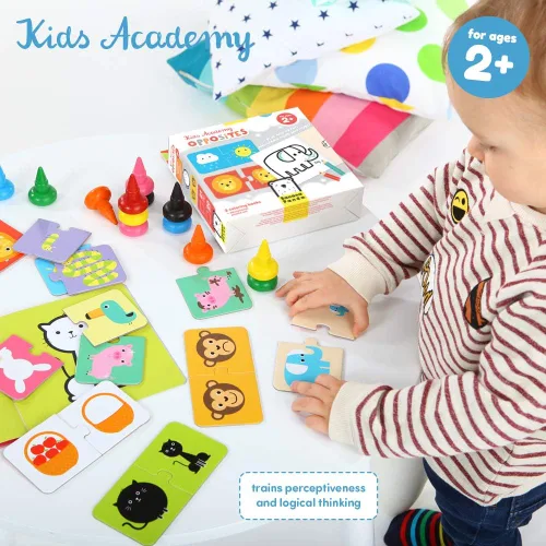 Vista 5 de Banana Panda – KIDS ACADEMY BUNDLE – Juego completo de 6 cajas incluye 12 libros de actividades y 70 rompecabezas educativos para enseñar