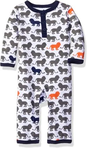 Vista 7 de Yoga Sprout - Mameluco unisex de algodón para bebé Bear Hugs 3pk