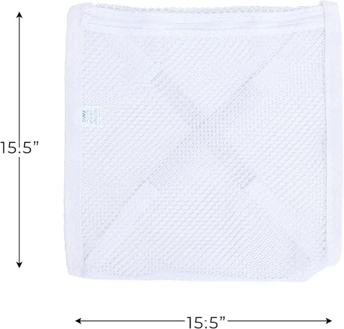 Vista 5 de Smart Design - Bolsa para lavado con asa, para ropa, deportes y lavandería- para la organización del hogar
