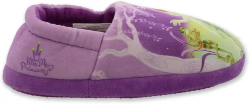 Vista 3 de Disney Pantuflas Aline de felpa para niñas pequeñas de princesa