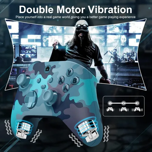 Vista 4 de ADHJIE Xbox one Controller, 2.4GHz Xbox One Wireless Controller With 3.5mm Headset Jack Wireless Xbox Controller for Xbox oneXbox One SX Xbox Series