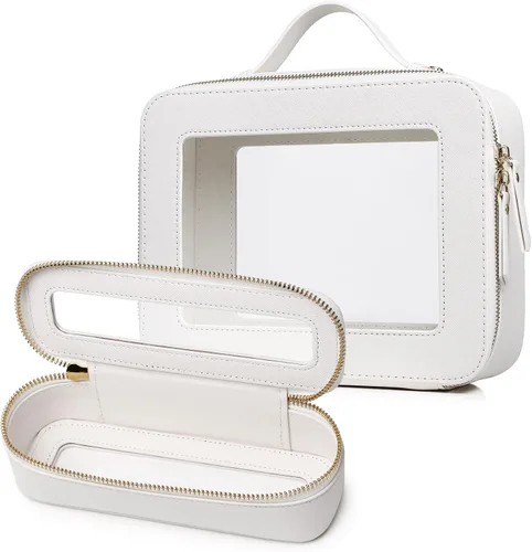 Vista 79 de Bolsa de maquillaje transparente (negro L)