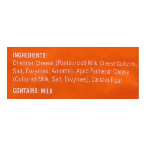 Vista 3 de ParmCrisps - Galletas crujientes de queso cheddar, hechas simplemente con queso 100% REAL Snacks keto saludables, bajos en carbohidratos, altos
