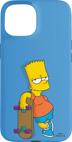 Vista 6 de The Simpsons Bart Simpson - Carcasa para iPhone 17, color azul cielo