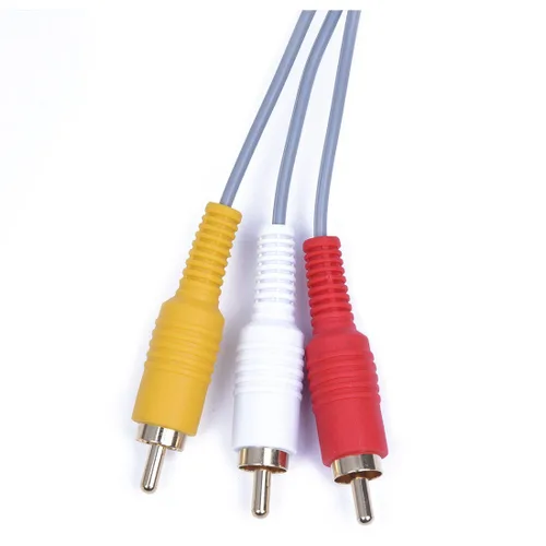 Vista 4 de Childhood 1.8M Audio Video AV RCA Video Composite Cable Cord For Nintendo Wii Console