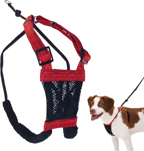 Vista 16 de Sporn Arnés para perro extra pequeño sin tirones, fácil y ajustable para cachorros en crecimiento, ligero, transpirable, nailon duradero, cuerpo