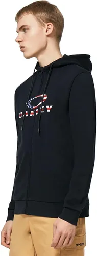Vista 5 de Oakley Sudadera con capucha para hombre 2.0 Bark con cremallera completa 2 0