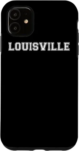 Vista 8 de iPhone 16 College University style Louisville Kentucky Sports Fan Case