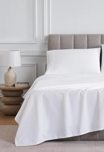 Vista 10 de Linen Closet Juego de sábanas de 1000 hilos de algodón egipcio de 4 piezas, 100% satén de algodón, ropa de cama de lujo con bolsillo profundo de 18