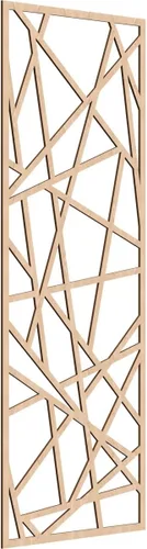 Vista 159 de Conway Paneles de pared decorativos de madera con calado, 9 3/8 pulgadas de ancho x 24 3/8 pulgadas de alto x 1/4 de alto, aliso