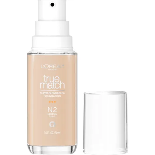 Vista 46 de L'Oreal Paris True Match - Base líquida supermezclable, maquillaje de base líquida de cobertura media, C0.5, ligero, 1 onza líquida