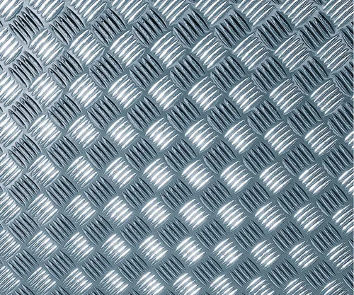 Vista 3 de d-c-fix® Adhesivo de plástico (película de vinilo autoadhesiva) placa metálica a cuadros de alto brillo plateado 26.6 in x 4.9 ft 340-8060